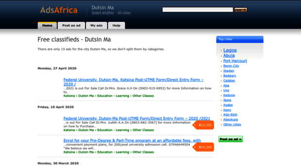 dutsin-ma.adsafrica.com.ng
