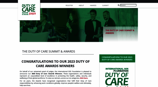 dutyofcareawards.org