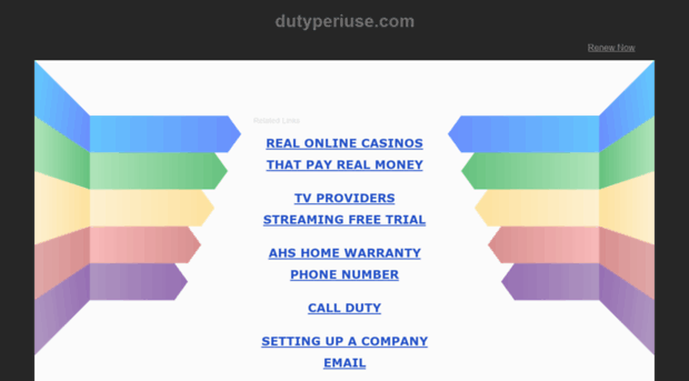 dutyperiuse.com