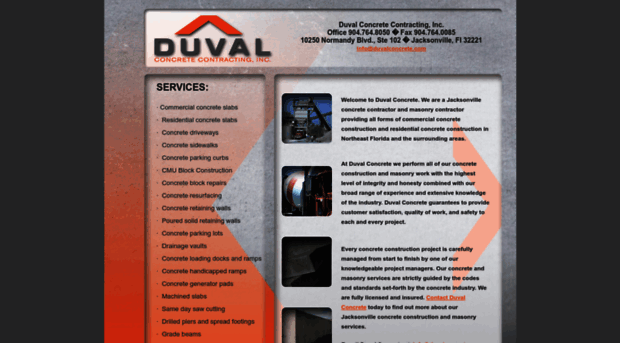 duvalconcrete.com