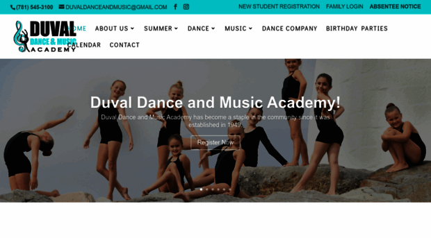 duvaldanceandmusic.com