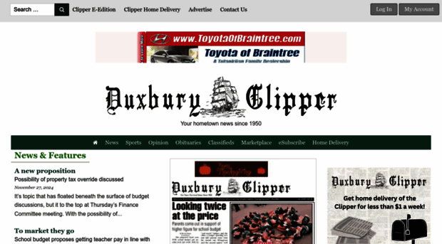 duxburyclipper.com