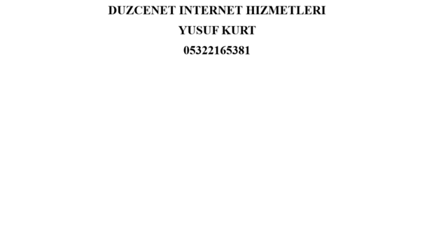 duzcenet.com