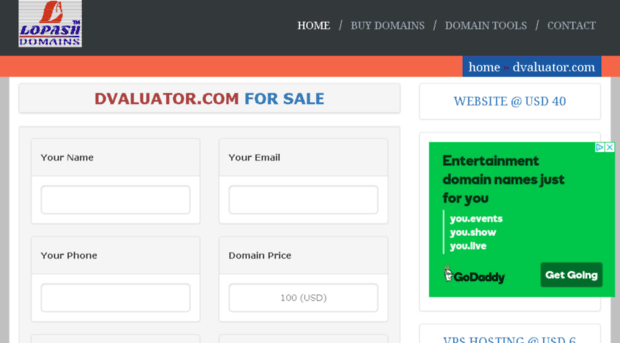 dvaluator.com