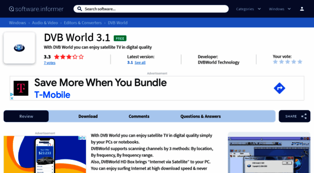 dvb-world.software.informer.com