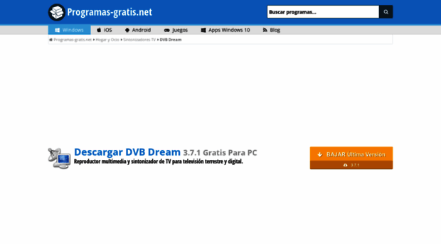 dvbdream.programas-gratis.net