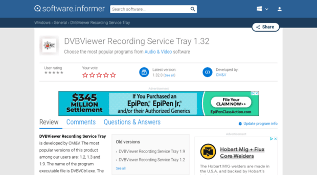 dvbviewer-recording-service-tray.software.informer.com