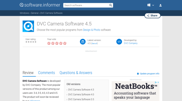 dvc-camera-software.software.informer.com