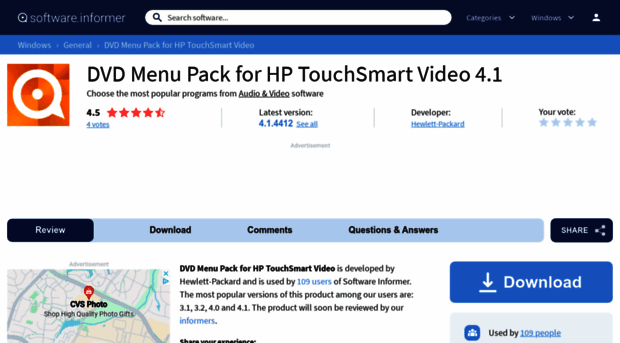 dvd-menu-pack-for-hp-touchsmart-video.software.informer.com