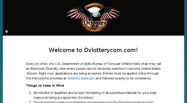 dvlotterycom.com