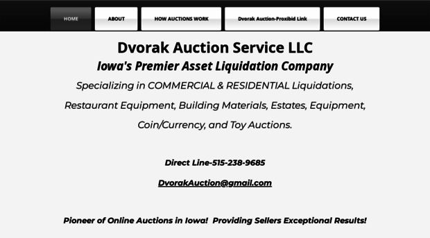 dvorakauctionservice.com