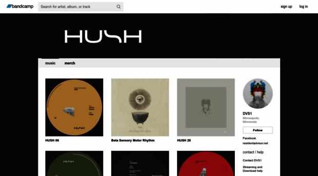 dvs1hush.bandcamp.com