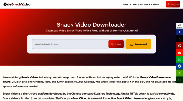 dvsnackvideo.com
