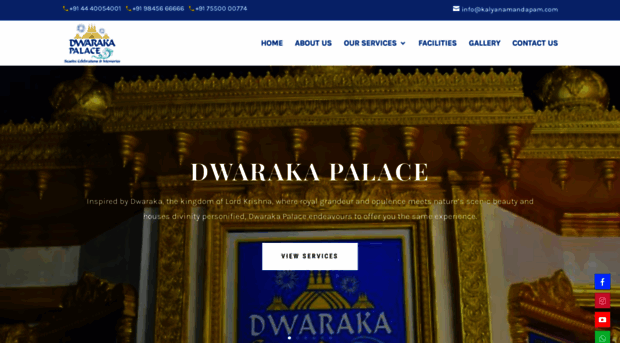 dwarakakalyanamandapam.com