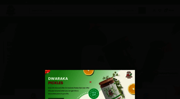 dwarakapickles.com