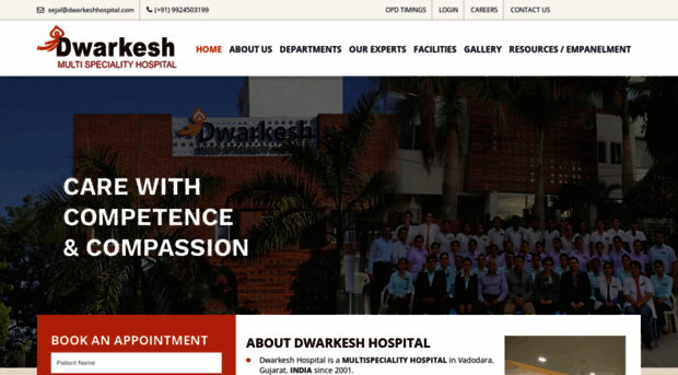 dwarkeshhospital.com