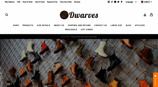 dwarvesshoes.com