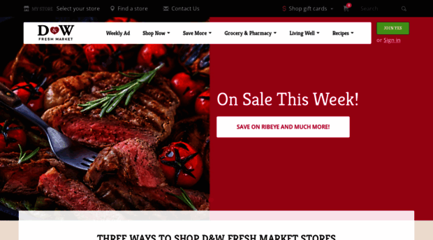 dwfreshmarket.com