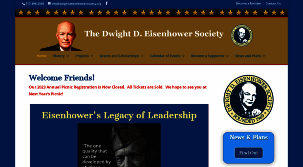 dwightdeisenhowersociety.org