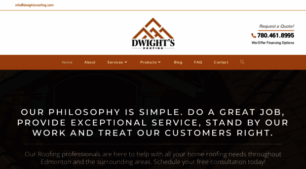 dwightsroofing.com