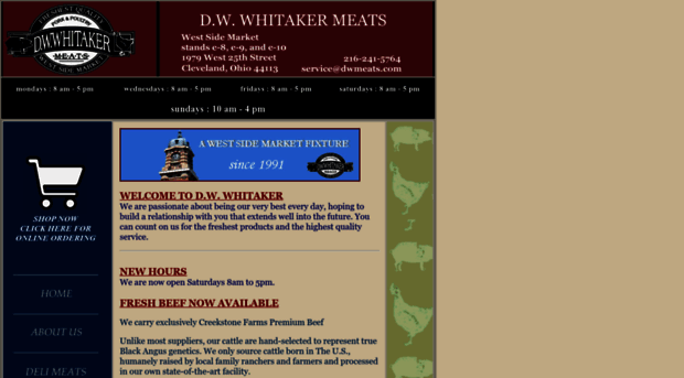 dwmeats.com