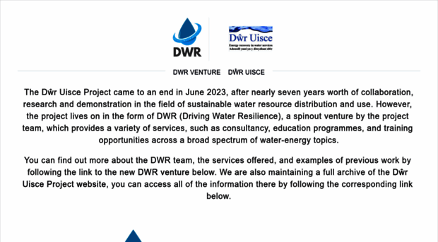 dwr-uisce.eu