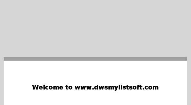 dwsmylistsoft.com