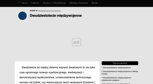 dwudziestolecie-miedzywojenne.klp.pl