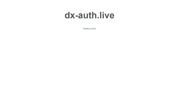dx-auth.live