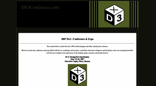dx3conference.com