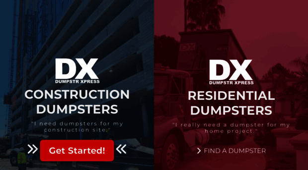 dxdumpsters.com