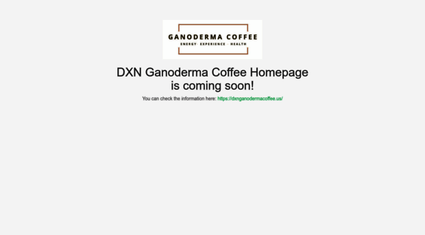 dxnganodermacoffee.com