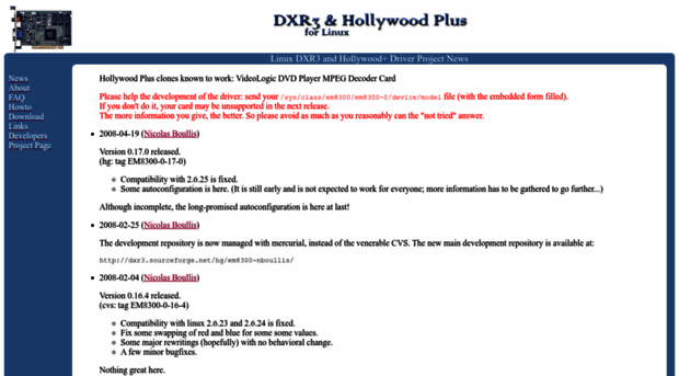 dxr3.sourceforge.net