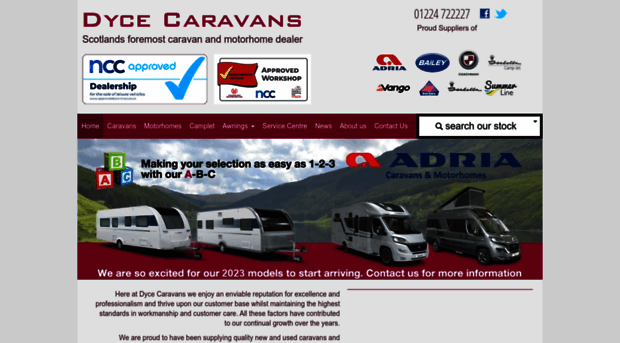 dycecaravans.co.uk