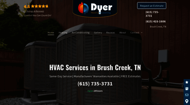 dyerheatingandcooling.com