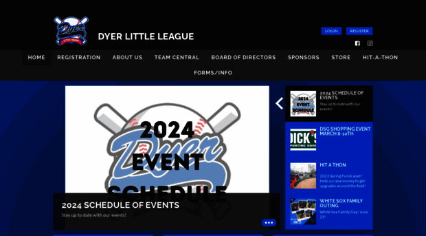 dyerlittleleague.com