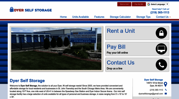 dyerselfstorage.com