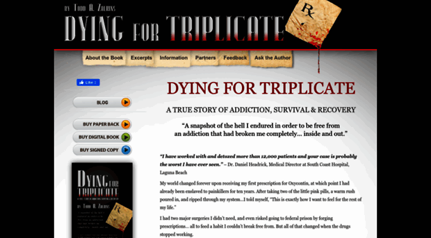 dyingfortriplicatebook.com