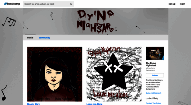 dyingnightstars.bandcamp.com