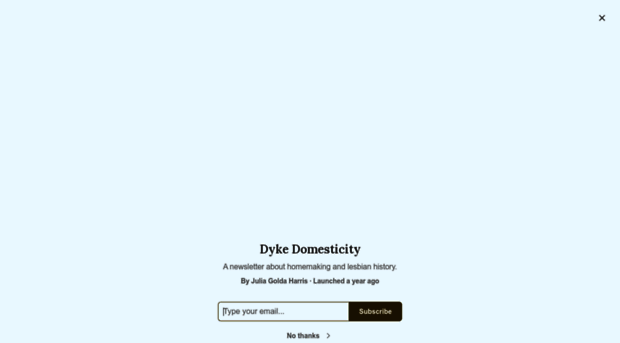 dykedomesticity.substack.com