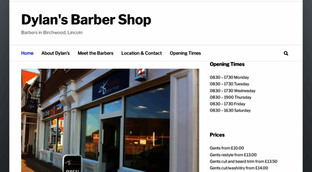 dylansbarbershop.co.uk