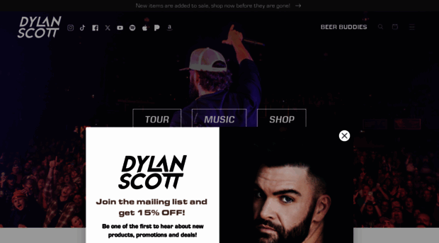 dylanscottcountry.com