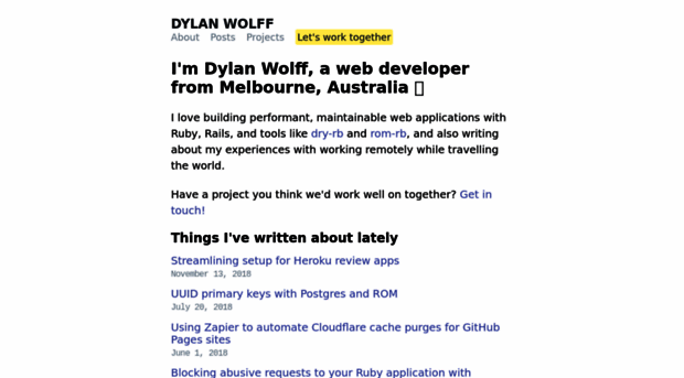 dylanwolff.com