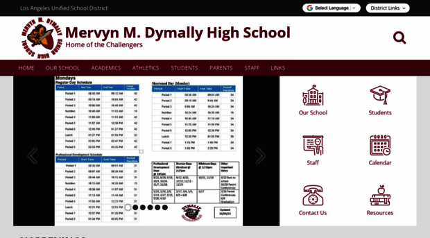 dymallyhs-lausd-ca.schoolloop.com