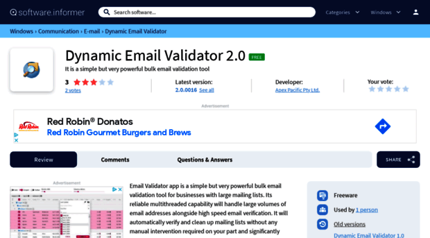 dynamic-email-validator.software.informer.com