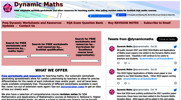 dynamicmaths.co.uk