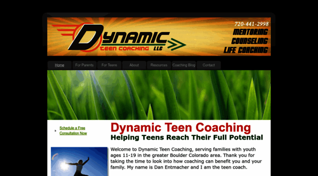 dynamicteencoaching.com