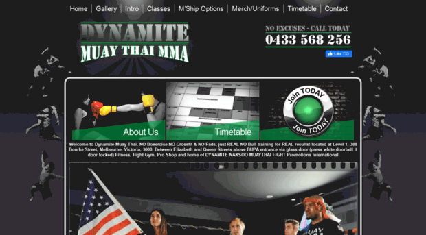 dynamitemuaythai.com