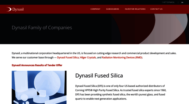 dynasil.com