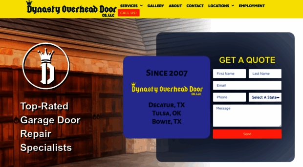 dynastyoverheaddoor.com
